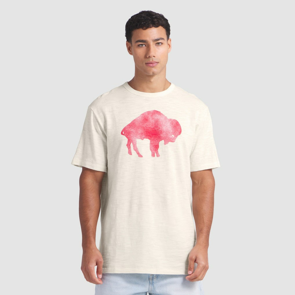 Buffalo Bills Slub T-Shirt - Cream T-shirts