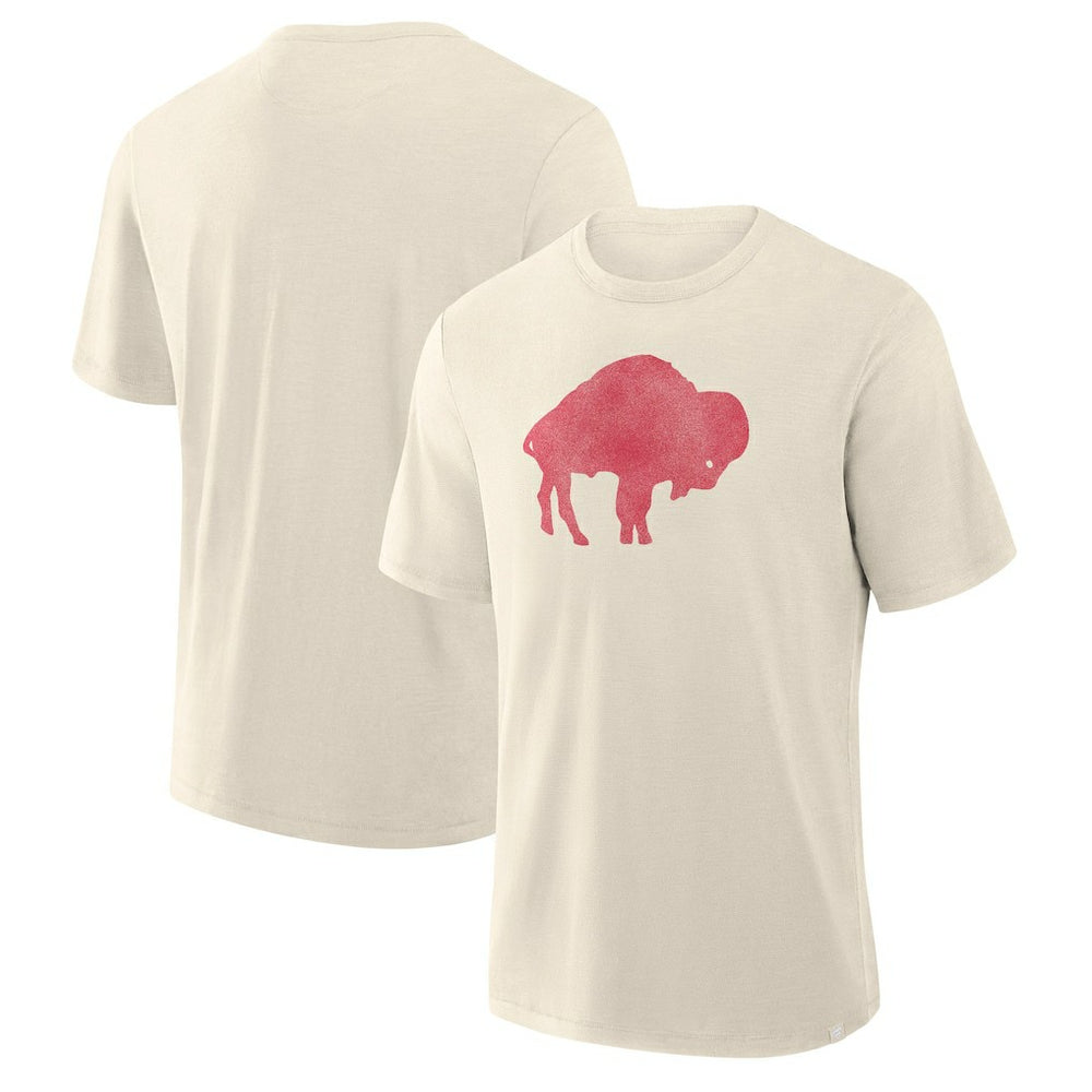 Buffalo Bills Slub T-Shirt - Cream T-shirts