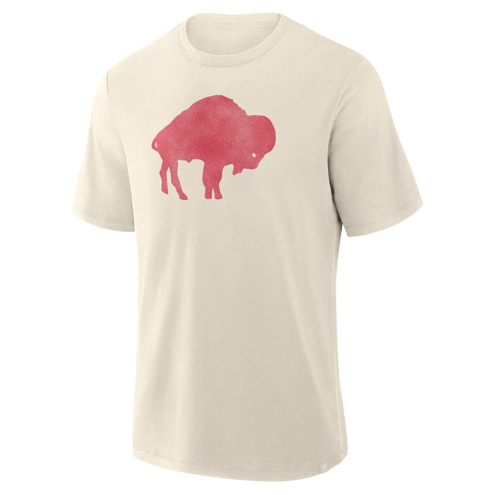 Buffalo Bills Slub T-Shirt - Cream T-shirts