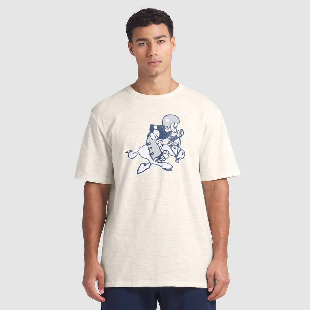 Dallas Cowboys Slub T-Shirt - Cream T-shirts