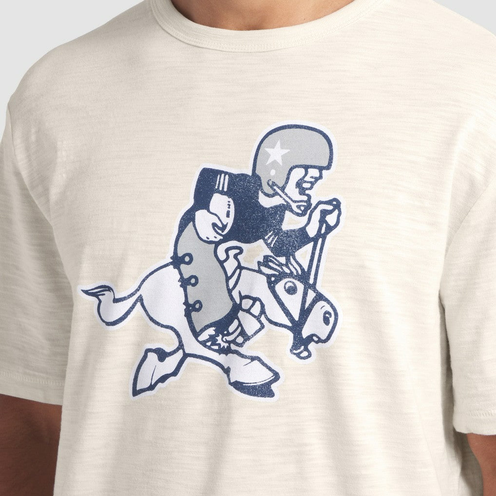Dallas Cowboys Slub T-Shirt - Cream T-shirts