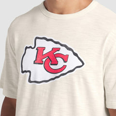 Kansas City Chiefs Slub T-Shirt - Cream T-shirts