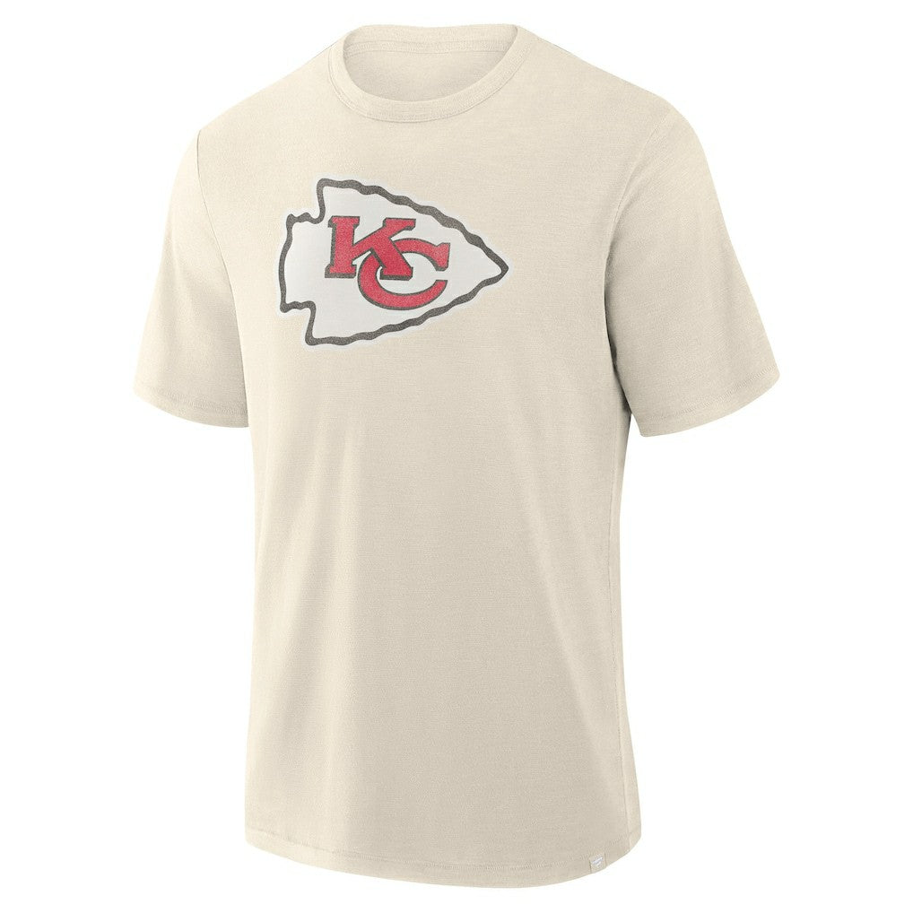 Kansas City Chiefs Slub T-Shirt - Cream T-shirts