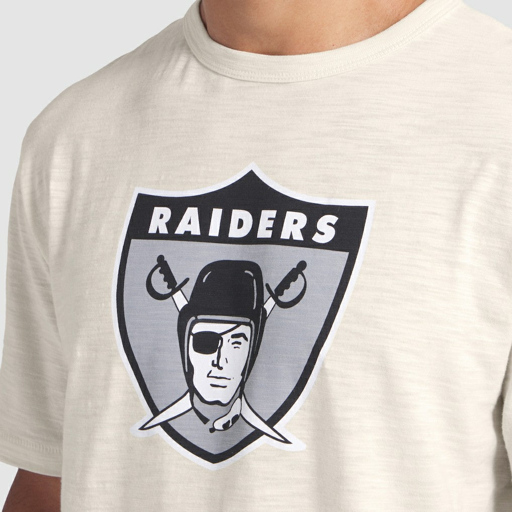 Las Vegas Raiders Slub T-Shirt - Cream T-shirts