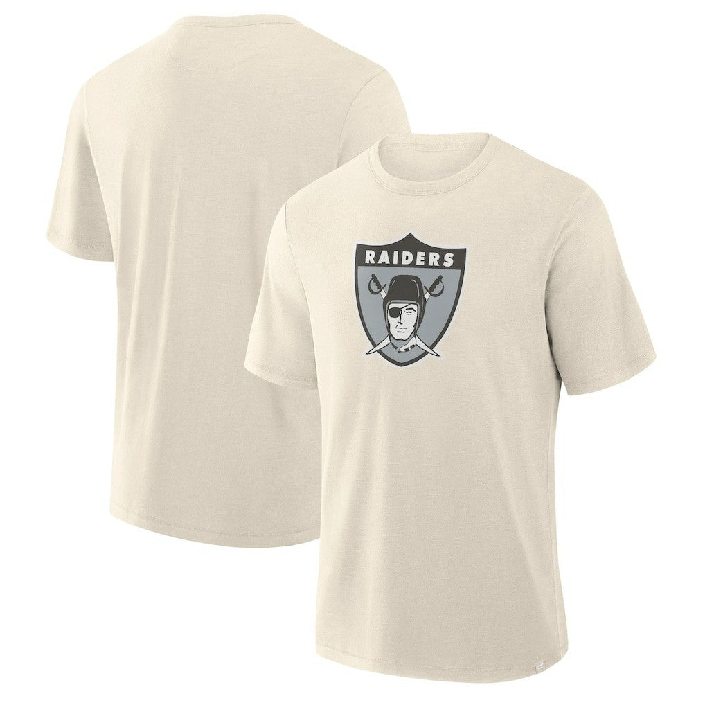 Las Vegas Raiders Slub T-Shirt - Cream T-shirts