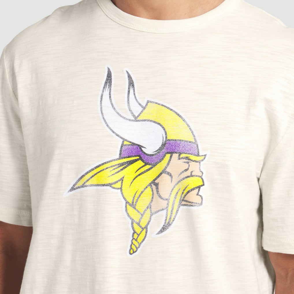Minnesota Vikings Slub T-Shirt - Cream T-shirts