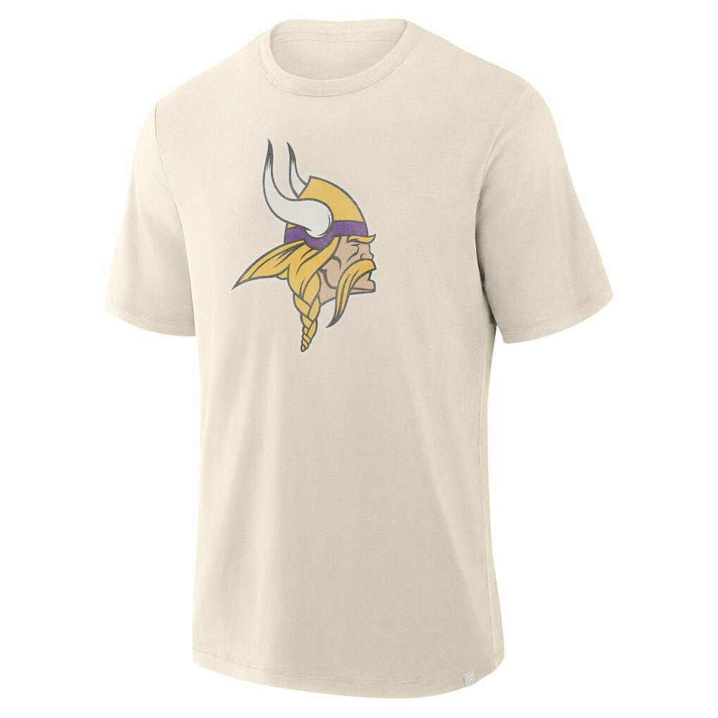 Minnesota Vikings Slub T-Shirt - Cream T-shirts