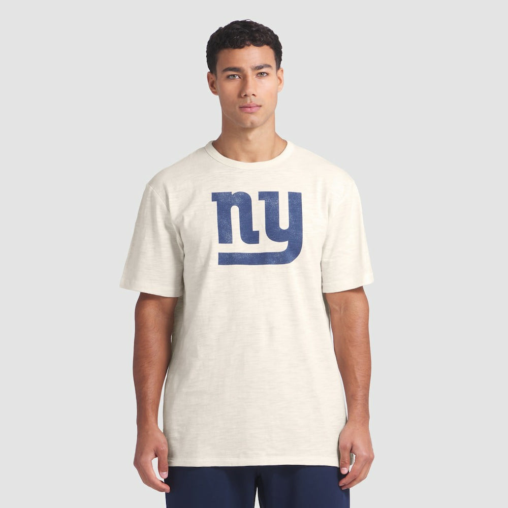 New York Giants Slub T-Shirt - Cream T-shirts