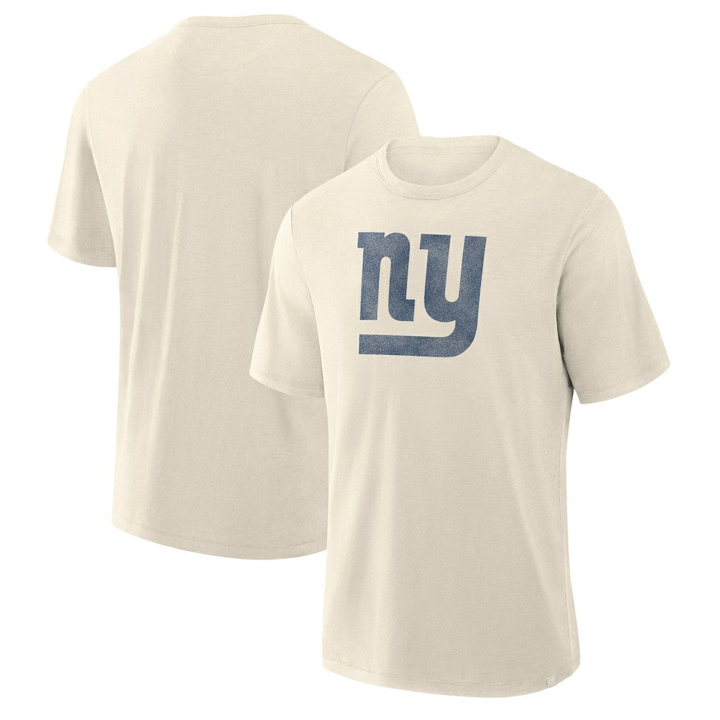 New York Giants Slub T-Shirt - Cream T-shirts