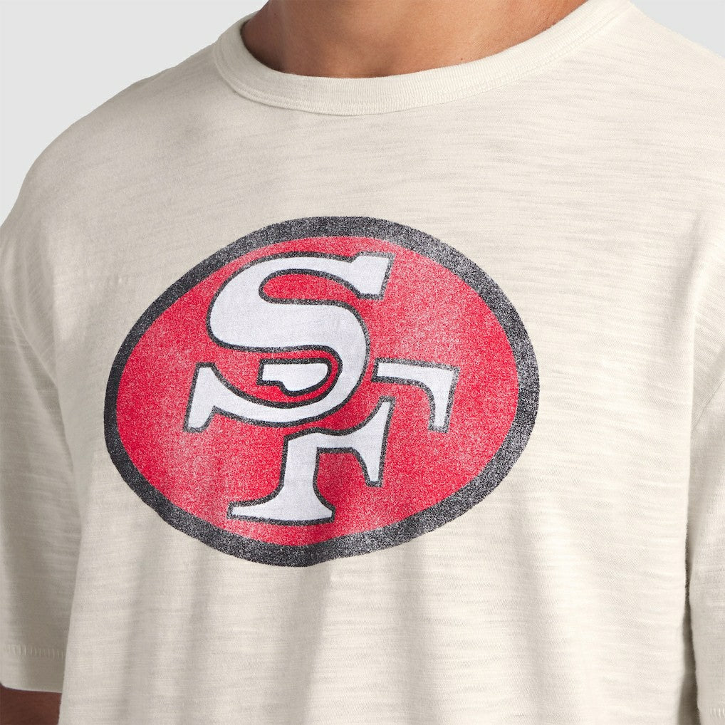 San Francisco 49ers Slub T-Shirt - Cream T-shirts