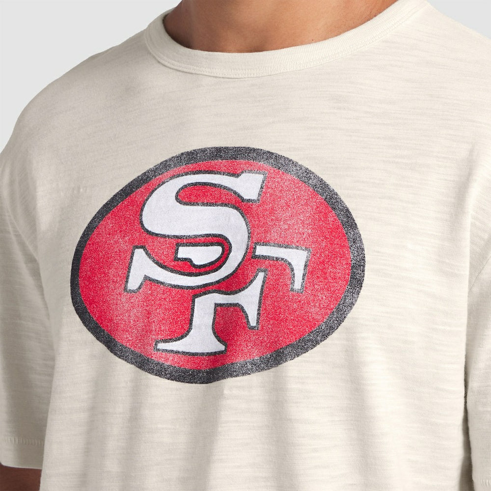 San Francisco 49ers Slub T-Shirt - Cream T-shirts