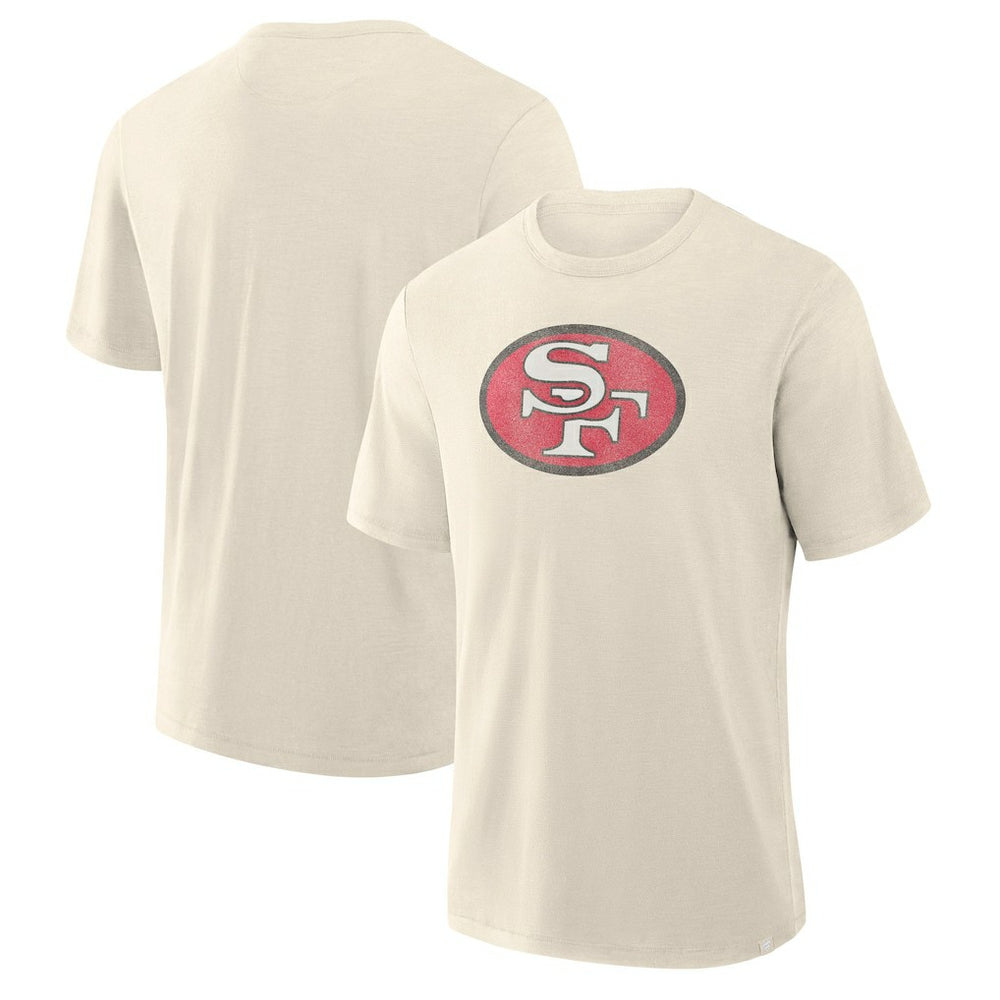 San Francisco 49ers Slub T-Shirt - Cream T-shirts