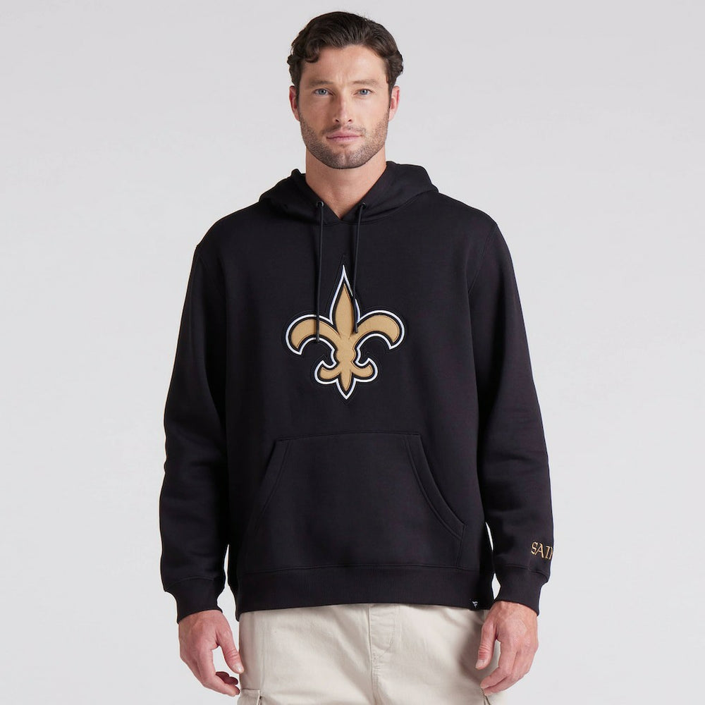 New Orleans Saints Pylon Cam Legacy Pullover Hoodie - Black Hoodies
