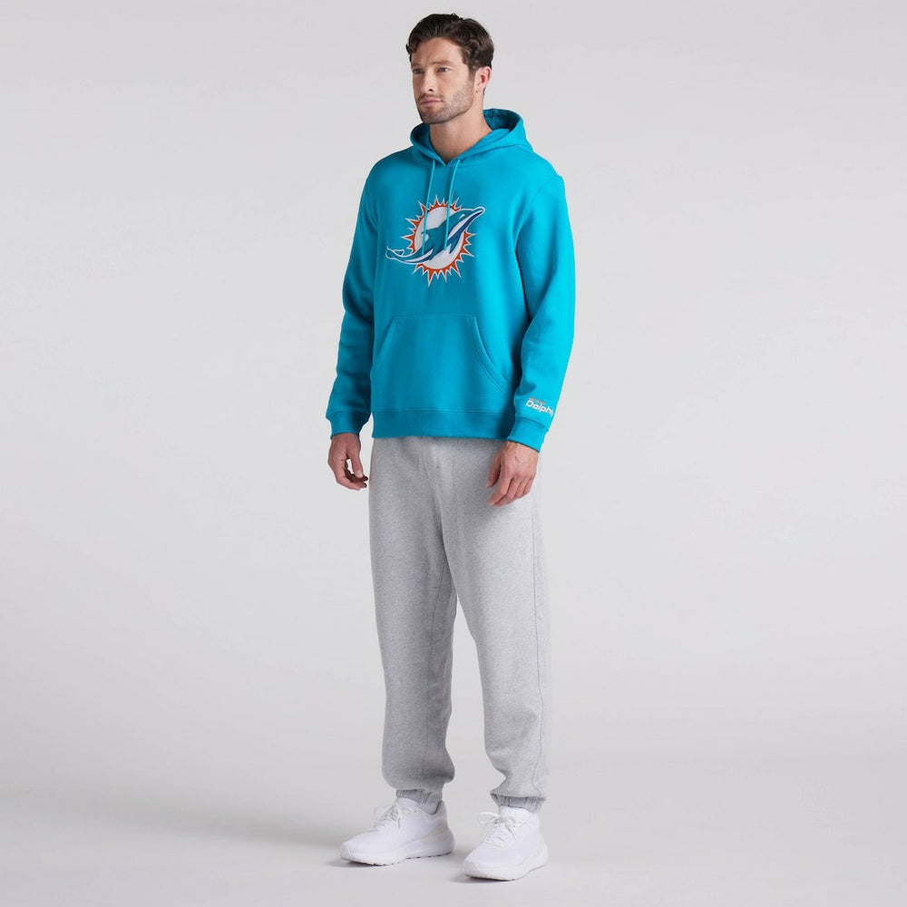 Miami Dolphins Pylon Cam Legacy Pullover Hoodie - Aqua Hoodies