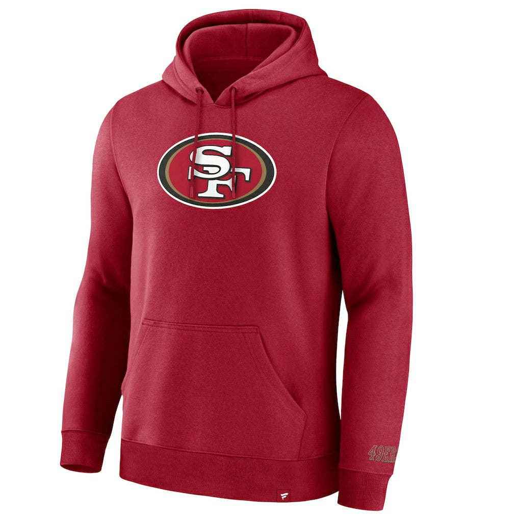 San Francisco 49ers Pylon Cam Legacy Pullover Hoodie - Scarlet Hoodies