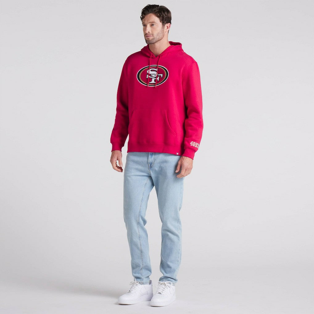 San Francisco 49ers Pylon Cam Legacy Pullover Hoodie - Scarlet Hoodies