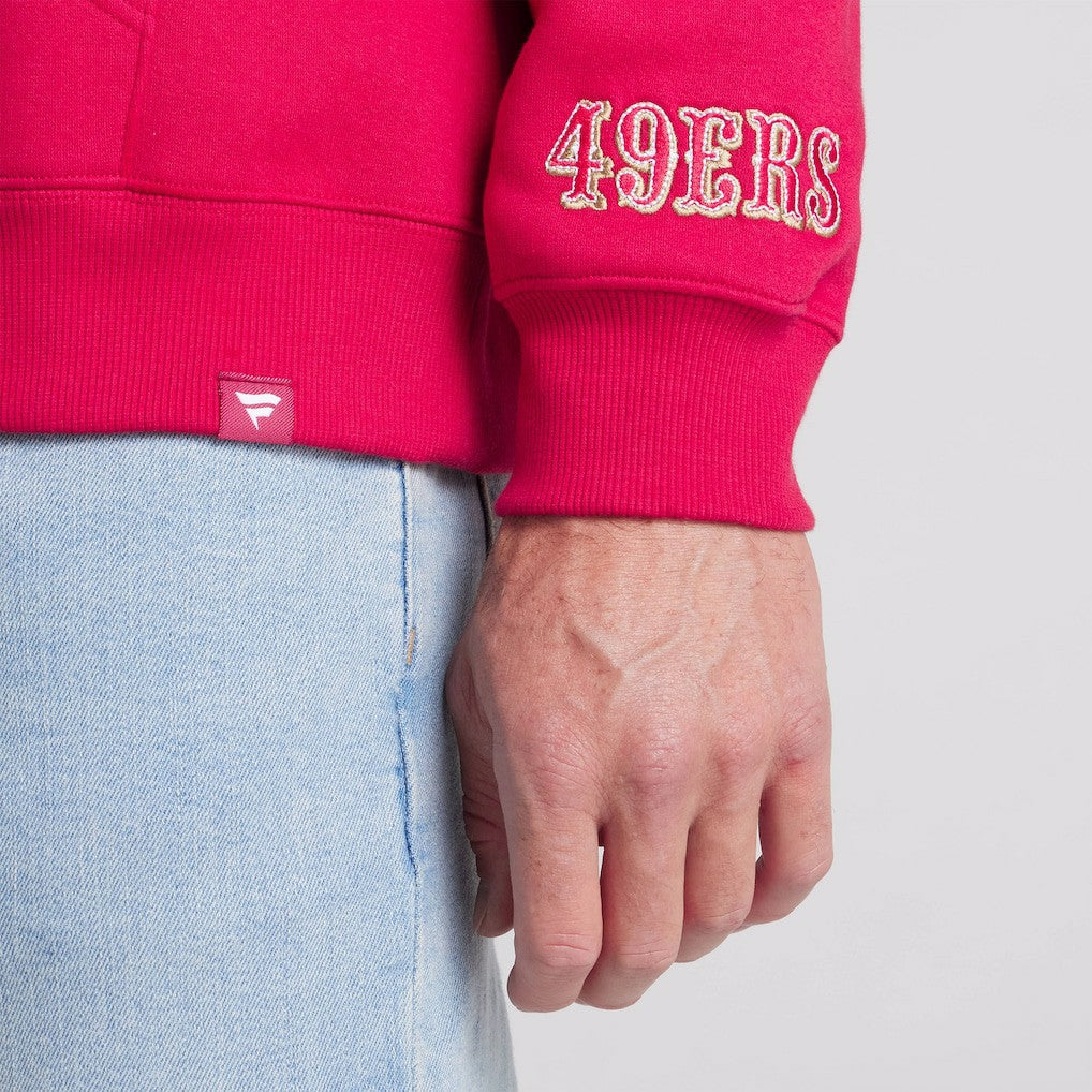 San Francisco 49ers Pylon Cam Legacy Pullover Hoodie - Scarlet Hoodies