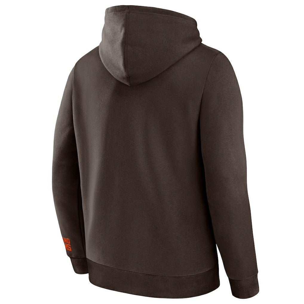 Cleveland Browns Pylon Cam Legacy Pullover Hoodie - Brown Hoodies