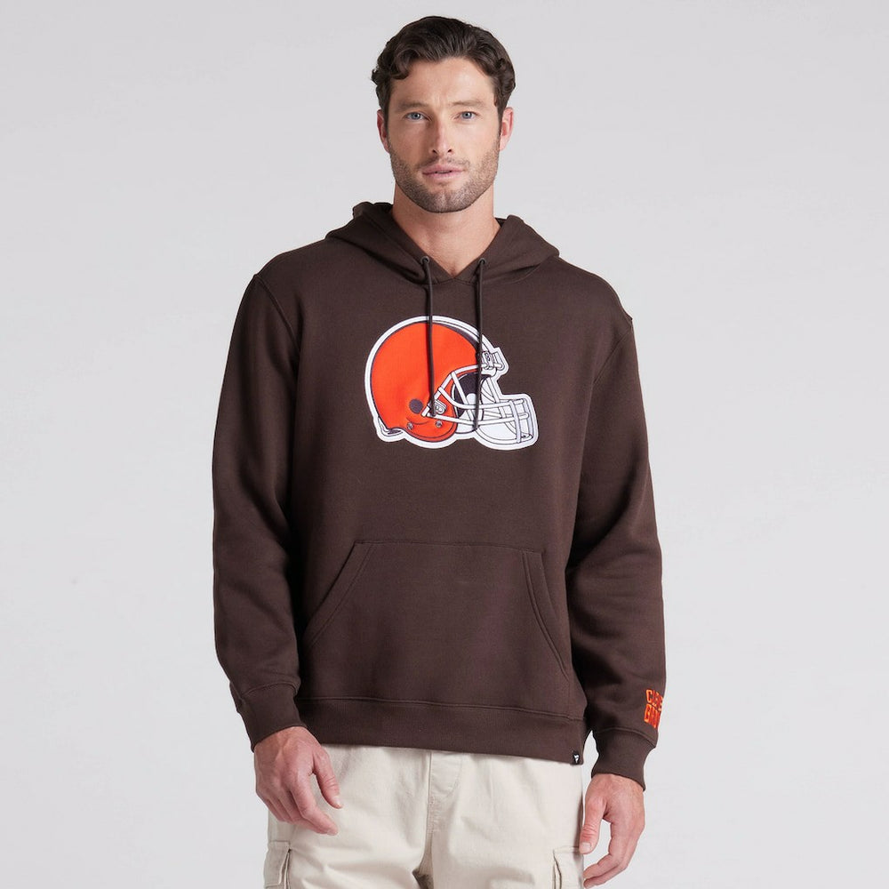 Cleveland Browns Pylon Cam Legacy Pullover Hoodie - Brown Hoodies