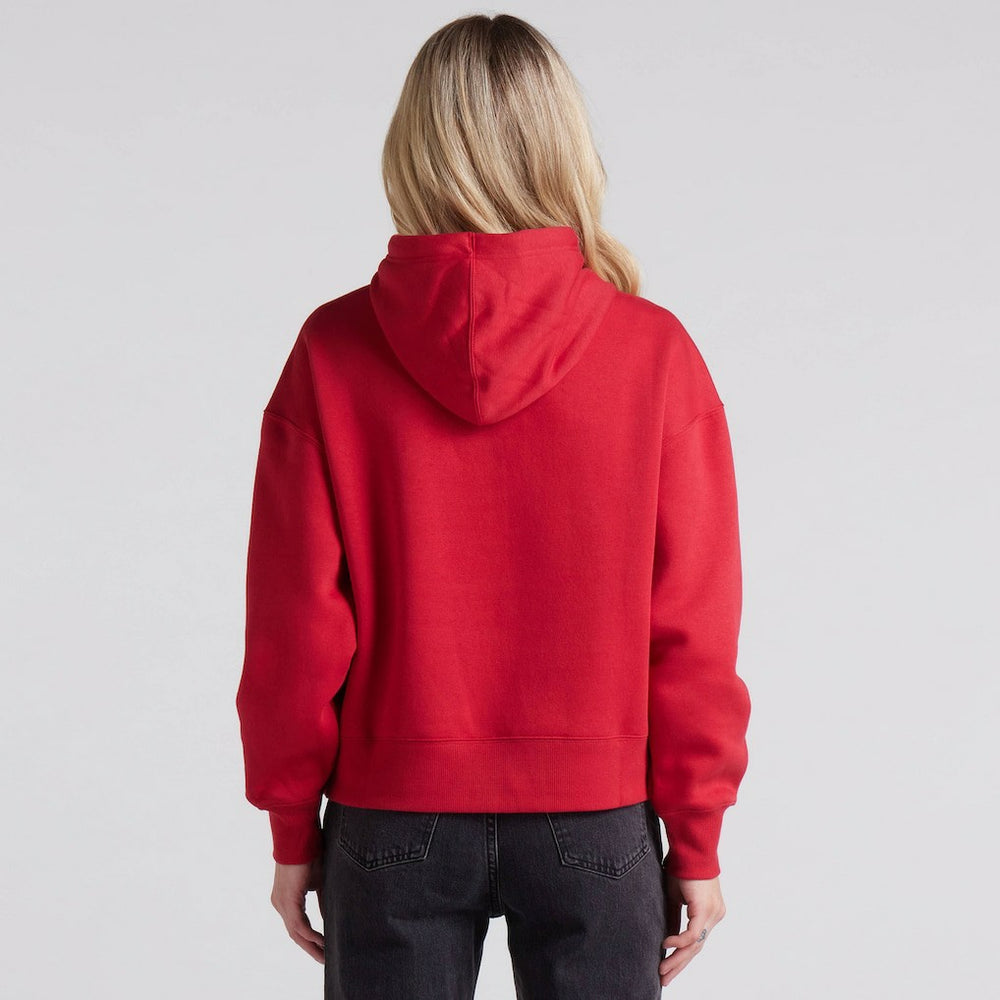 San Francisco 49ers Women's Legacy Fleece Pullover Hoodie - Scarlet Hoodies