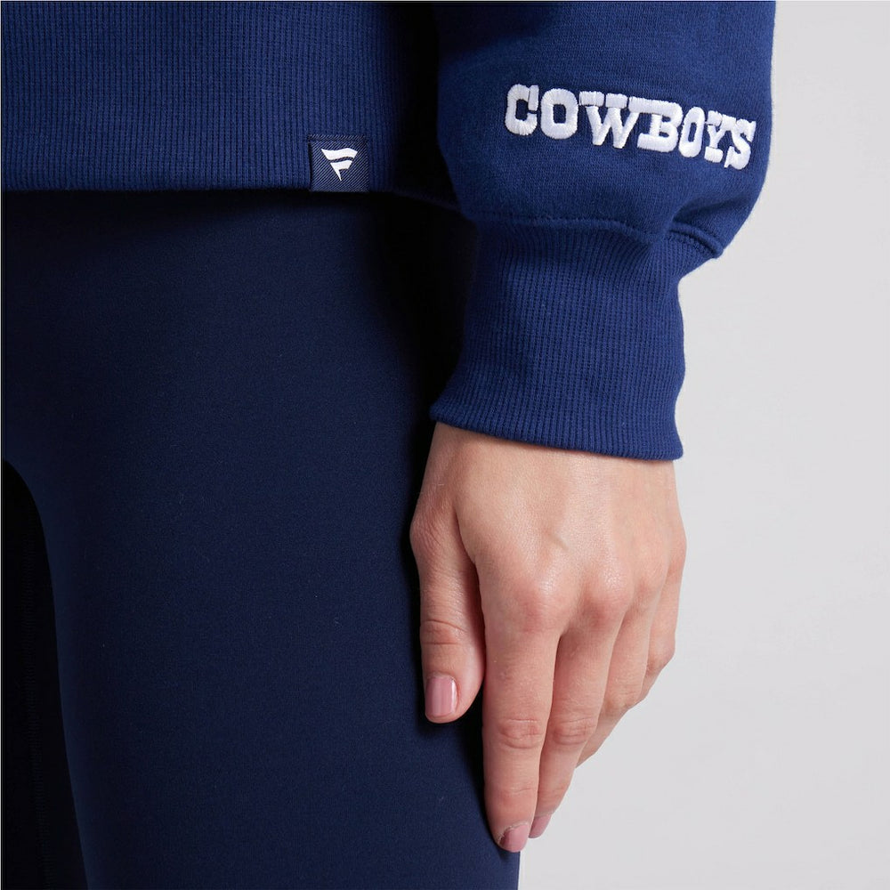 Dallas Cowboys Women's Legacy Fleece Pullover Hoodie - Navy Hoodies