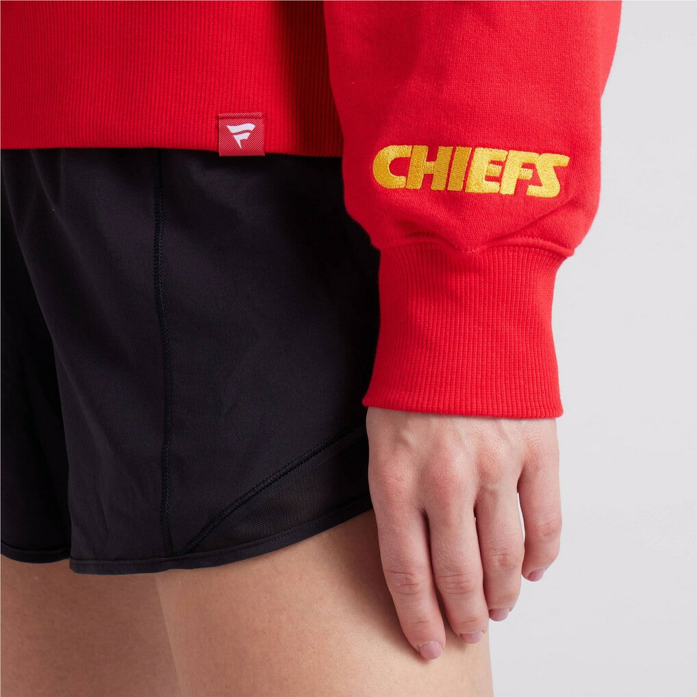 Kansas City Chiefs Women's Legacy Fleece Pullover Hoodie - Red Hoodies