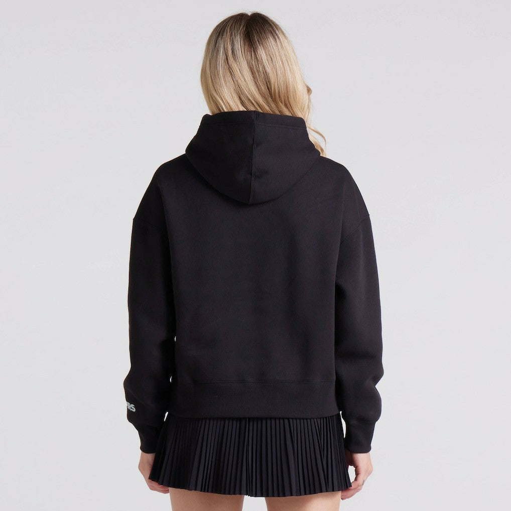 Las Vegas Raiders Women's Legacy Fleece Pullover Hoodie - Black Hoodies