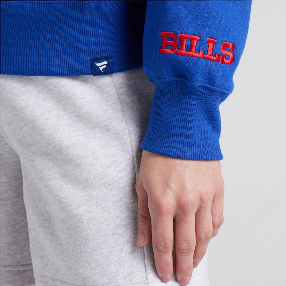 Buffalo Bills Women's Legacy Fleece Pullover Hoodie - Royal Hoodies