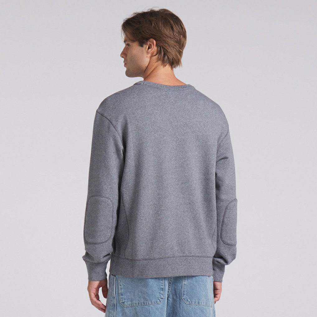 Pittsburgh Steelers Loop Terry Pullover Sweatshirt - Heather Gray Pullover