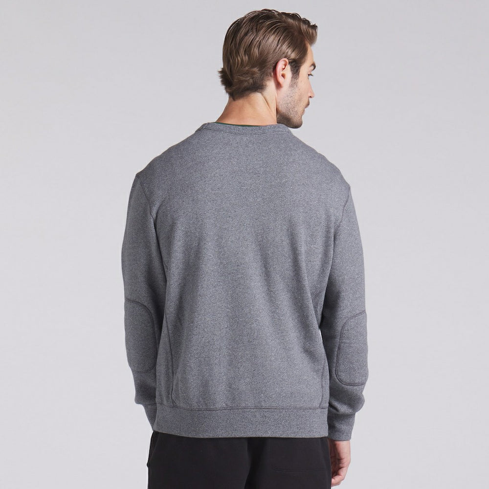 Green Bay Packers Loop Terry Pullover Sweatshirt - Heather Gray Pullover