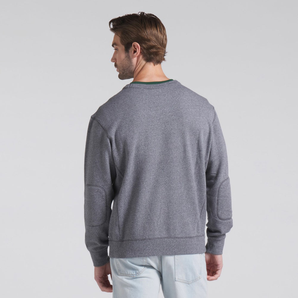 New York Jets Loop Terry Pullover Sweatshirt - Heather Gray Pullover