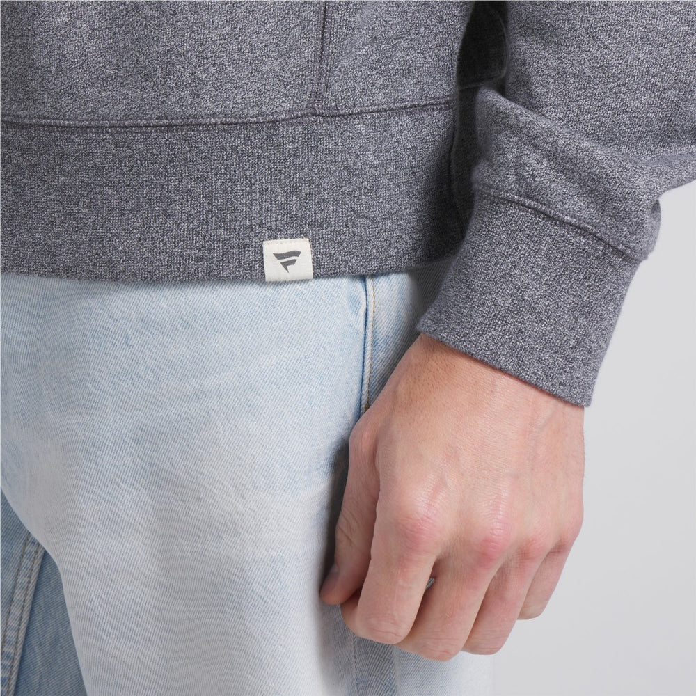 New York Jets Loop Terry Pullover Sweatshirt - Heather Gray Pullover