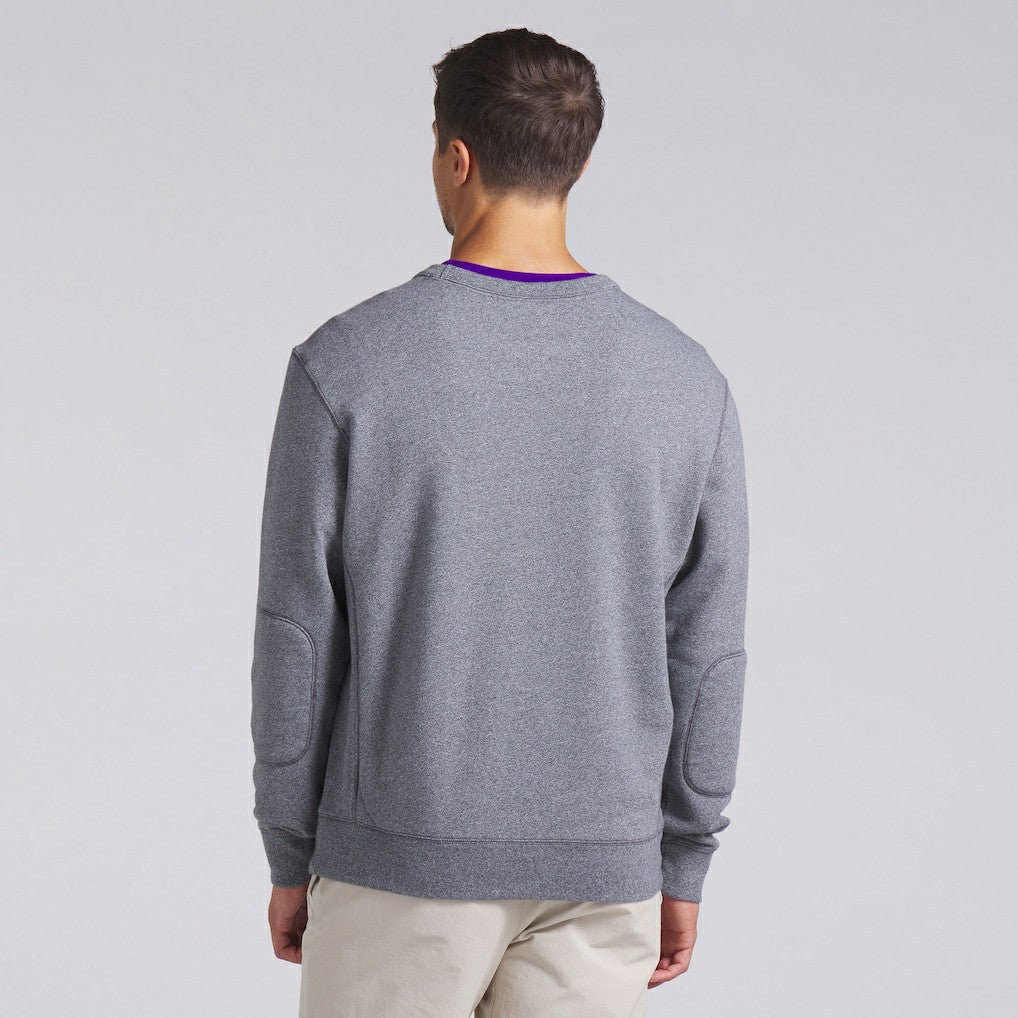Minnesota Vikings Loop Terry Pullover Sweatshirt - Heather Gray Pullover
