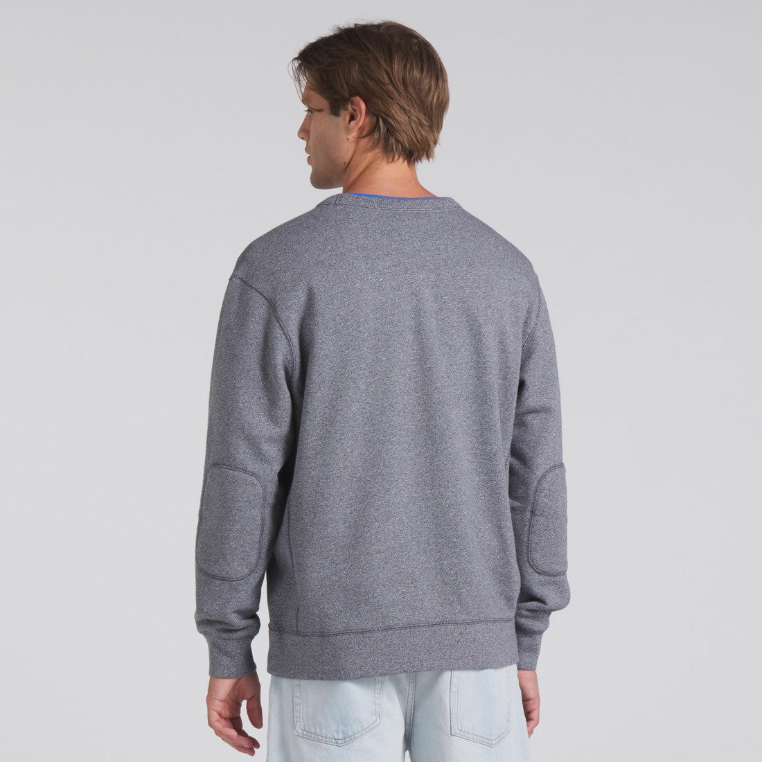 Detroit Lions Loop Terry Pullover Sweatshirt - Heather Gray Pullover