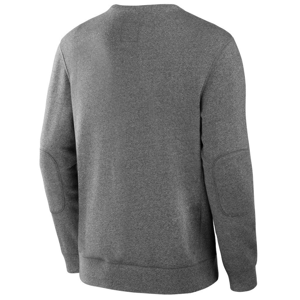 Buffalo Bills Loop Terry Pullover Sweatshirt - Heather Gray Pullover