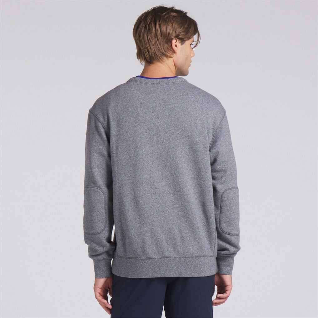 Buffalo Bills Loop Terry Pullover Sweatshirt - Heather Gray Pullover