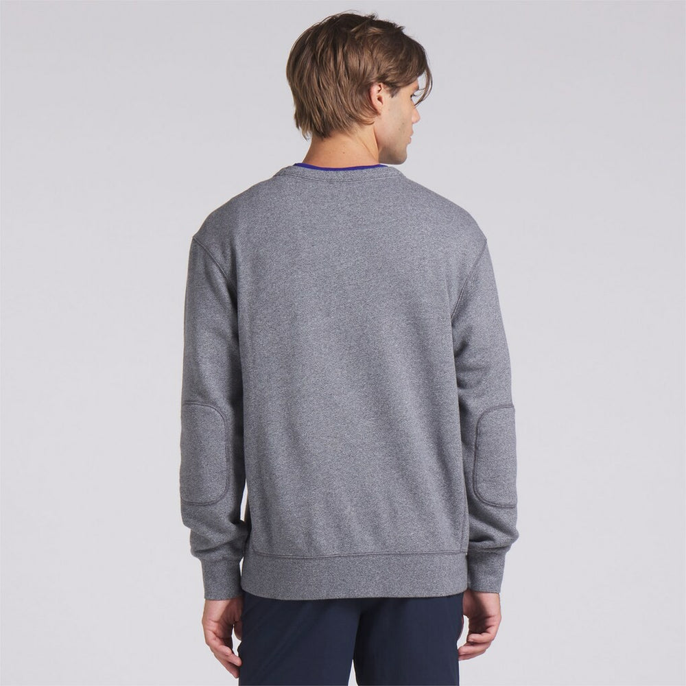 Buffalo Bills Loop Terry Pullover Sweatshirt - Heather Gray Pullover