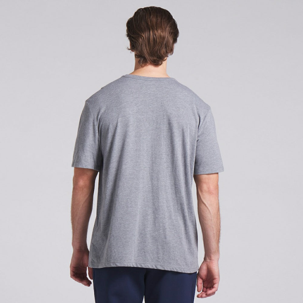 Chicago Bears Pass Rush Tri-Blend T-Shirt - Heather Gray T-shirts