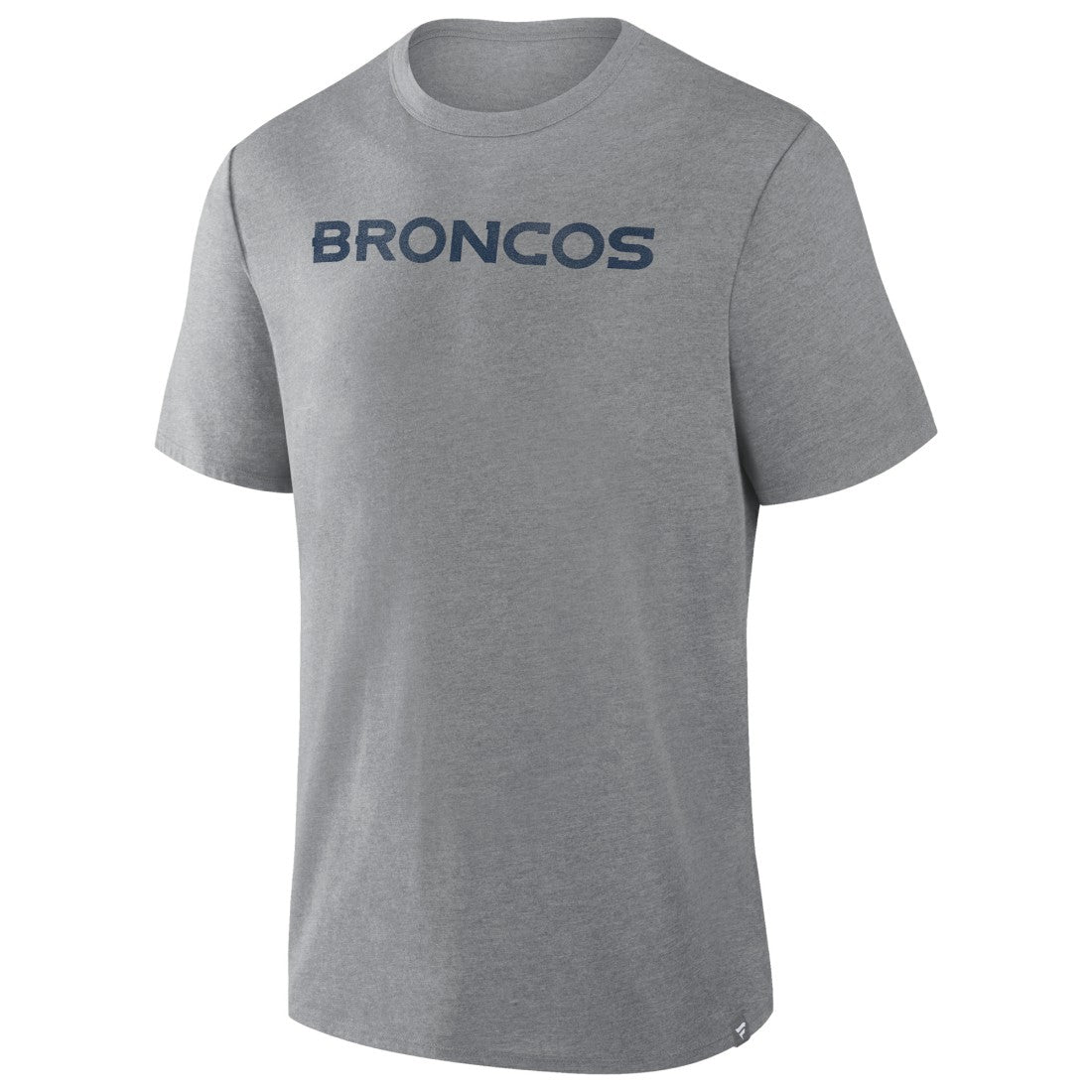 Denver Broncos Pass Rush Tri-Blend T-Shirt - Heather Gray T-shirts