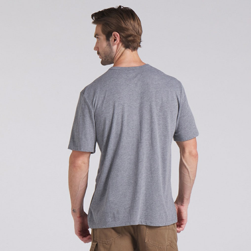 Baltimore Ravens Pass Rush Tri-Blend T-Shirt - Heather Gray T-shirts