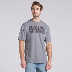 Cleveland Browns Pass Rush Tri-Blend T-Shirt - Heather Gray T-shirts