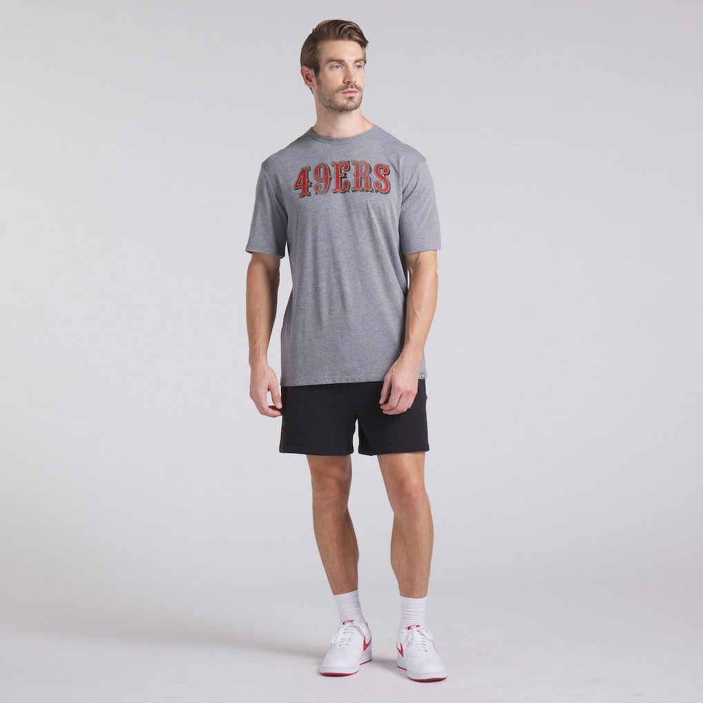 San Francisco 49ers Pass Rush Tri-Blend T-Shirt - Heather Gray T-shirts