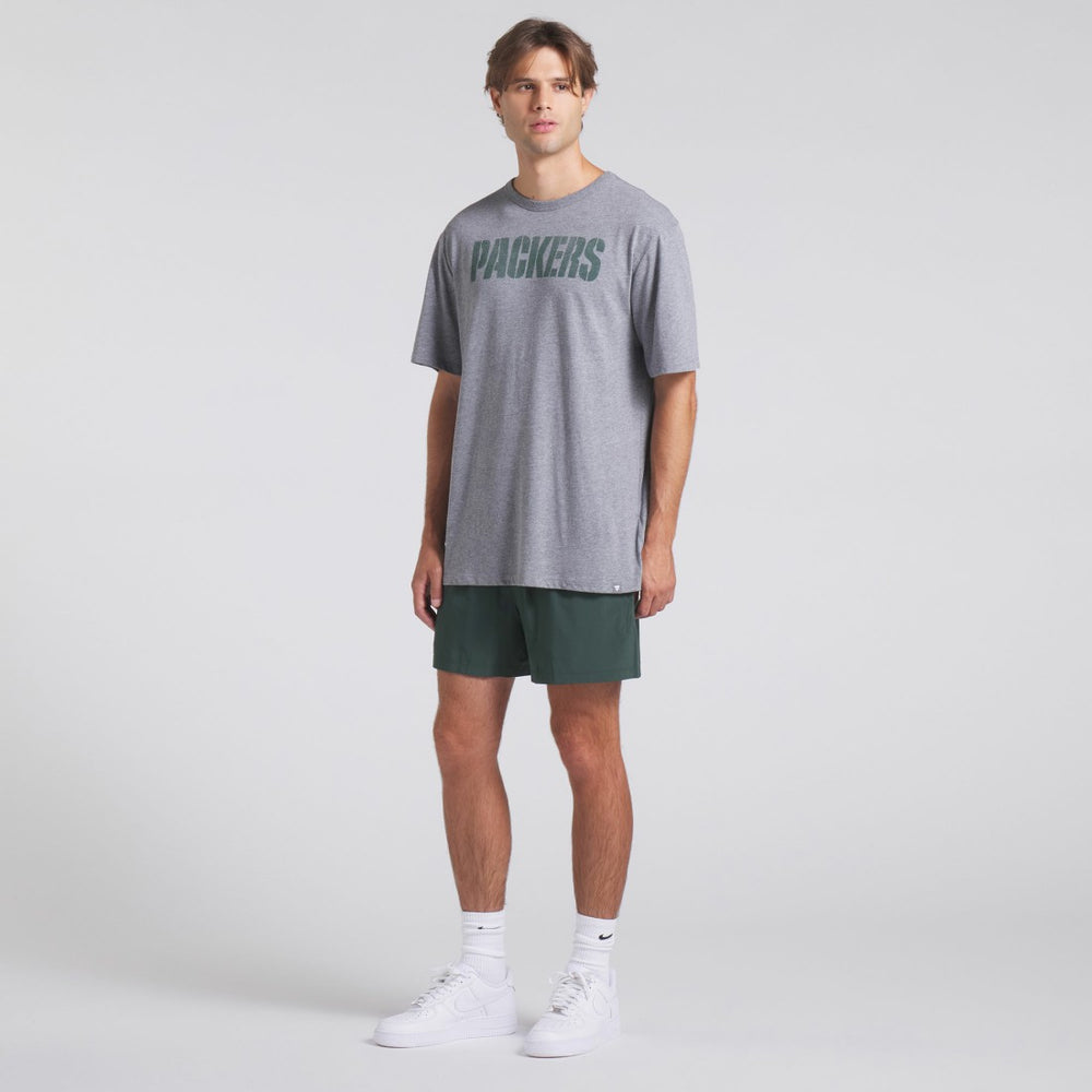 Green Bay Packers Pass Rush Tri-Blend T-Shirt - Heather Gray T-shirts
