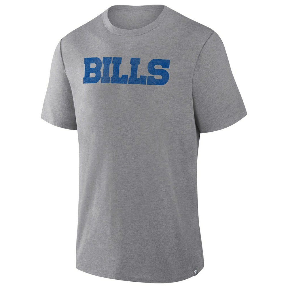 Buffalo Bills Pass Rush Tri-Blend T-Shirt - Heather Gray T-shirts