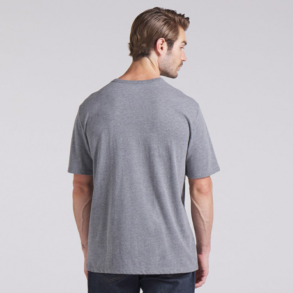 Buffalo Bills Pass Rush Tri-Blend T-Shirt - Heather Gray T-shirts