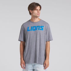 Detroit Lions Pass Rush Tri-Blend T-Shirt - Heather Gray T-shirts