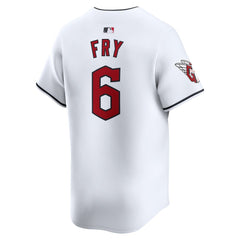 David Fry Cleveland Guardians Nike Home Limited Player Jersey - White Jerseys