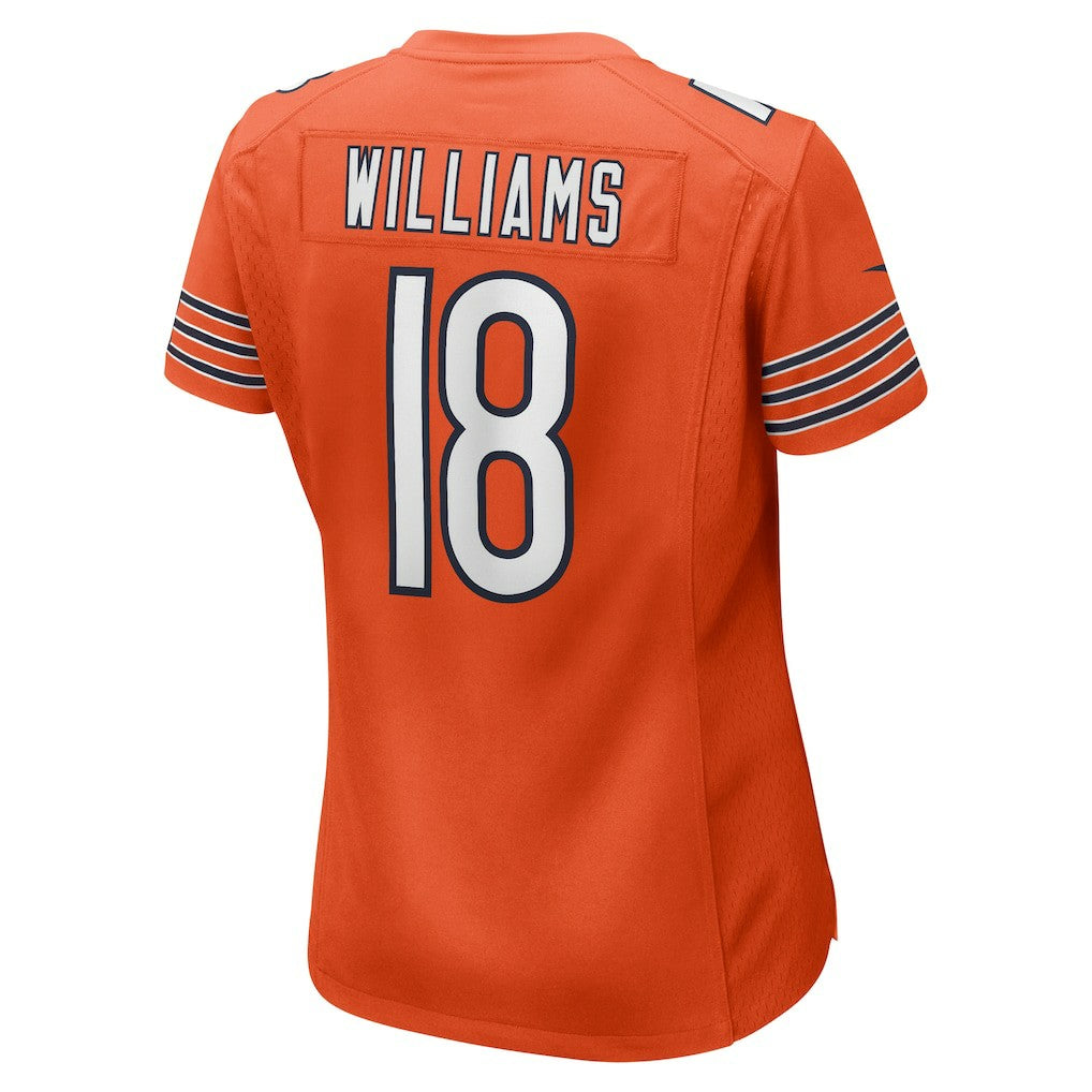 Caleb Williams Chicago Bears Women's Alternate Game Jersey - Orange Jerseys
