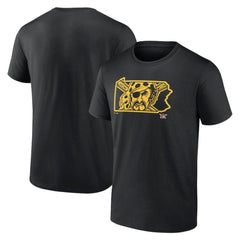 Pittsburgh Pirates State T-Shirt - Black T-shirts