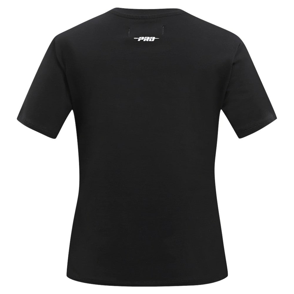 Chicago Cubs Pro Standard Women's Rhinestone Slim Fit T-Shirt - Black T-shirts